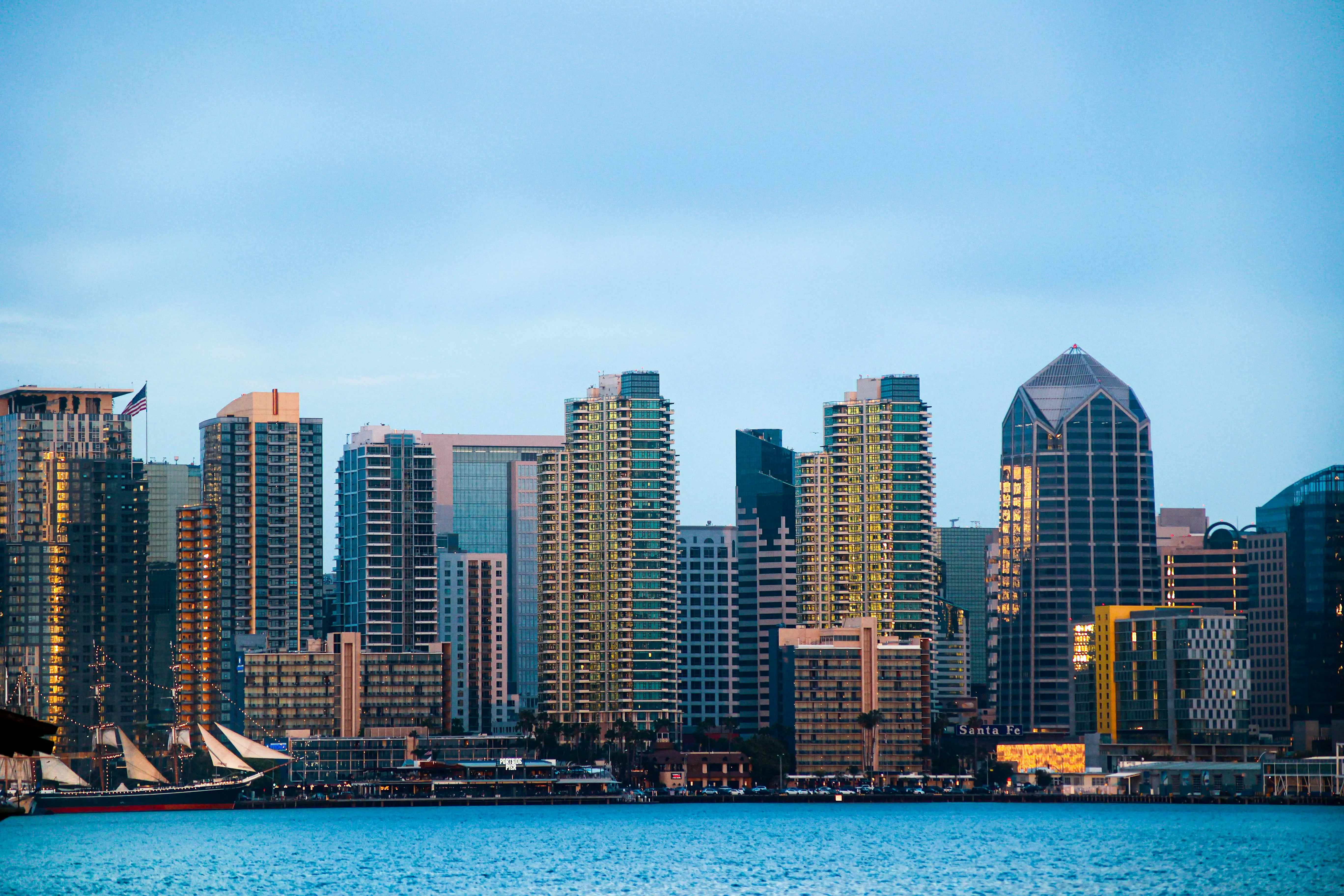 San Diego Skyline Backdrop